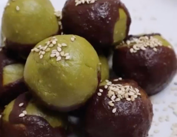 RECIPE: Matcha Protein Balls